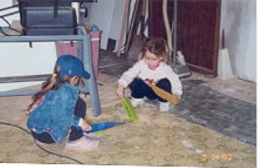 girls working